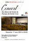 CONCERT DE L&#039;ÉCOLE DE MUSIQUE