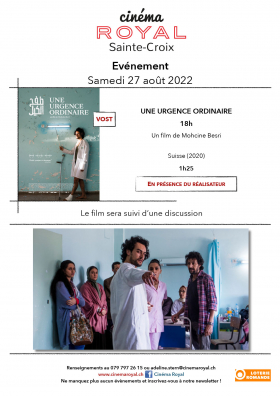 UNE URGENCE ORDINAIRE (en présence du réalisateur)