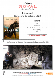 VEDETTE (en présence des cinéastes) (Cinédoc)