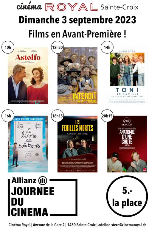 Journée du cinéma ALLIANZ 2023