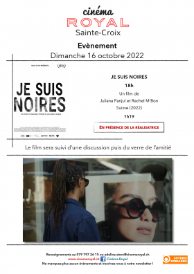 JE SUIS NOIRES (en présence de la réalisatrice)