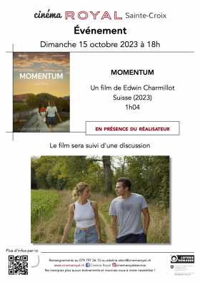 MOMENTUM (en présence du réalisateur)