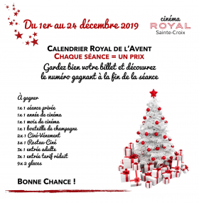 Calendrier Royal de l&#039;Avent