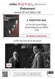 A FORGOTTEN MAN (VOst) (en présence du réalisateur)