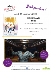 RUMBA LA VIE (Jeudi pour tou·te·s)