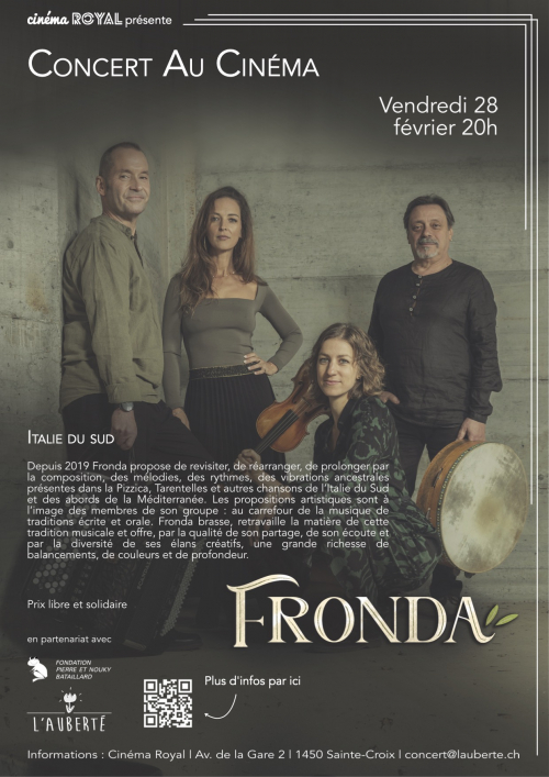 Fronda (Italie du Sud) (Concert au Cinéma)