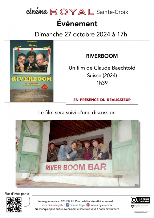 RIVERBOOM (en présence du réalisateur)